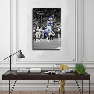 Foto 3 | Foto 3 | Póster Sobre Lienzo Qunan Sports Ceedee Lamb 30 X 45 Cm Sin Marco - Venta Internacional.