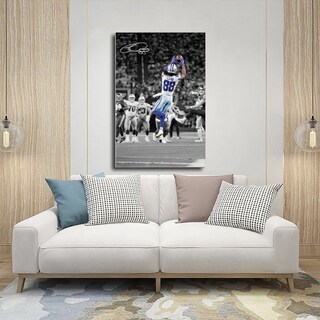 Foto 5 | Foto 5 | Póster Sobre Lienzo Qunan Sports Ceedee Lamb 30 X 45 Cm Sin Marco - Venta Internacional.