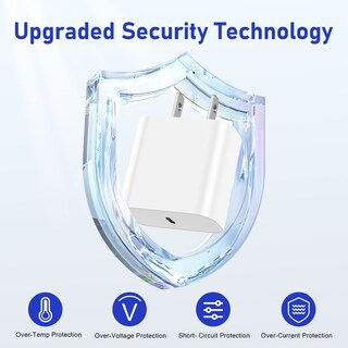 Foto 4 | Foto 4 | Cargador De Teléfono Vsjedah De Carga Rápida De 20 W Para Iphone 14/13/12 - Venta Internacional.