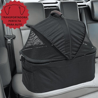 Foto 6 | Foto 6 | Carriola Para Mascotas Cochecito Para Perros Y Gatos Pequeños-medianos Transportadora Extraíble Ligera Y Plegable C/freno -Negro