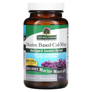 Foto 3 | Foto 3 | Suplemento Cal-mag De Base Marina Nature's Answer 120 Cápsulas - Venta Internacional.
