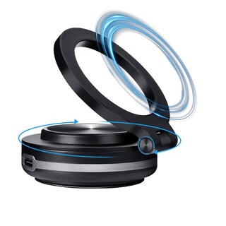 Foto 1 | Foto 1 | Aspiradora Eléctrica Ploreatu Con Soporte Magnético Para Teléfono De Coche Color Negro - Venta Internacional.