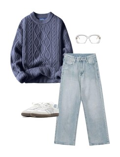 Foto 4 | Foto 4 | Jersey Aelfric Eden Oversized 90s Vintage Para Mujer - Venta Internacional.
