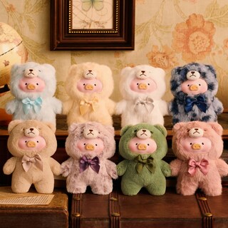 Foto 3 | Foto 3 | Figura Blind Box Maidimiao Lulu The Piggy Pig Vintage Bear - Venta Internacional.