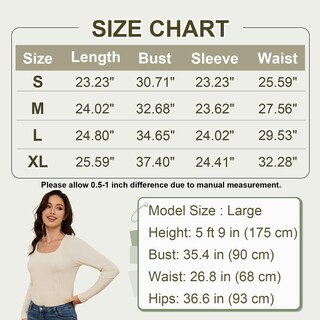 Foto 6 | Foto 6 | Camisa De Manga Larga Para Mujer Ya Belt Punto Acanalado Blanca - Venta Internacional.