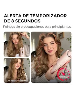 Foto 7 | Foto 7 | Rizador para Cabello Tymo Rosa