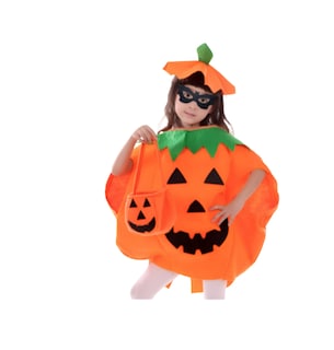 Foto 1 | Foto 1 | Disfraz De Calabaza Para Niños Halloween Calabaza Cosplay Fiesta Ropa Y Sombrero