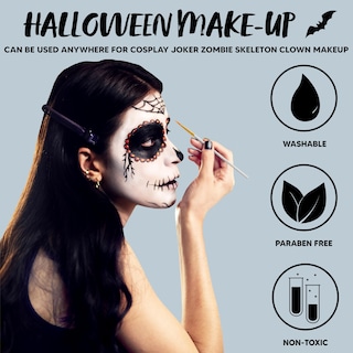 Foto 4 | Foto 4 | Kit De Maquillaje Spooktacular Creations Para Halloween 8 Unidades Con Brochas - Venta Internacional.