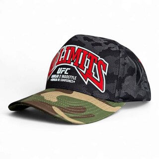 Foto 3 | Foto 3 | Vago No Limits Gorra Visera Curva Camuflajeada Negra Y Verde