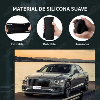 Foto 5 | Foto 5 | Marco de Matrícula de Silicona Negro