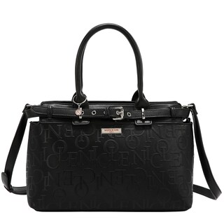 Foto 1 | Foto 1 | Bolsa Satchel Nicole Lee Con Relieve Y Cinto