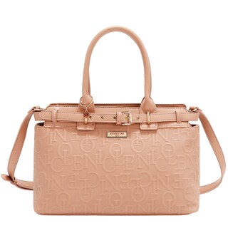 Foto 1 | Foto 1 | Bolsa Satchel Nicole Lee Con Relieve Y Cinto
