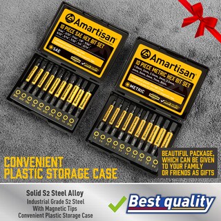 Foto 3 | Foto 3 | Juego De Brocas Allen Con Cabeza Hexagonal Amartisan 20 Piezas - Venta Internacional.