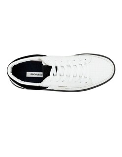 Foto 6 | Foto 6 | Tenis Con Cordones Exterior Sintético Color Blanco Negro Para Hombre De Rbcollection