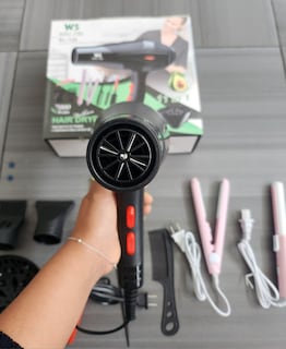 Foto 6 | Foto 6 | Secadora 11 En 1 De 700w Con Mini Rizadora - Plancha Para Cabello Y Temperatura Ajustable.
