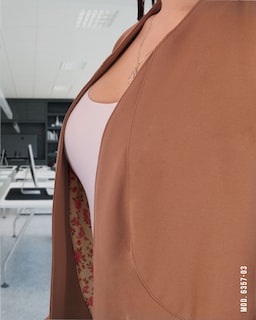 Foto 2 | Foto 2 | Saco Blazer Café Mujer Clásico Premium Sea Brazil