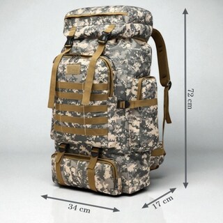 Foto 7 | Foto 7 | Mochila Para Senderismo Cm-top Diseño De Camuflaje