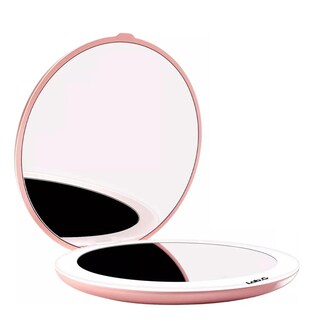 Foto 1 | Foto 1 | Espejo De Maquillaje Lab.g Luz Led Bolsillo Portatil Recargable Rosa