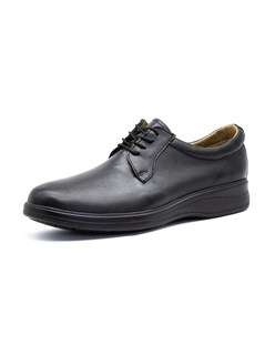 Foto 3 | Foto 3 | Zapatos Confort Piel Borrego Negro Hombre