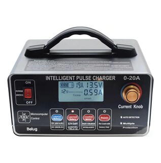 Foto 1 | Foto 1 | Cargador De Batería Inteligente De 12 V 24 V 20 A 400 W Gris