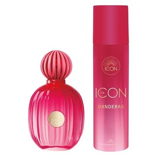 Foto 1 | Foto 1 | Set Antonio Banderas The Icon 2pzs 100ml Edp Spray/ Desodorante 150ml Spray