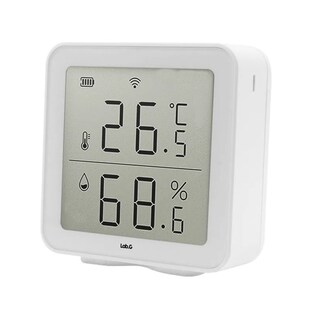 Foto 1 | Foto 1 | Termohigrómetro De Temperatura Y Humedad Wi-fi Blanco