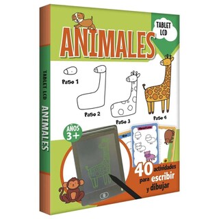 Foto 1 | Foto 1 | Libro Infantil Animales Para Escribir Y Dibujar