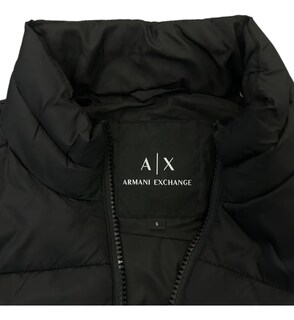 Foto 5 | Foto 5 | Chaleco Armani Exchange Logo A|x Casual Térmico Ligero Negro para Hombre