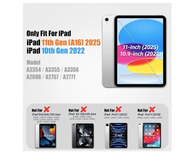 Foto 2 | Foto 2 | Funda Para Ipad Xtellar (a16) 11agen/10a Gen 11''/10.9 2025/22