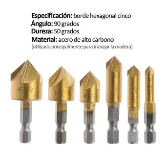 Foto 3 | Foto 3 | Set 26 Pzas Brocas Belug Taladro Avellanador De Paso Redondo Multicolor
