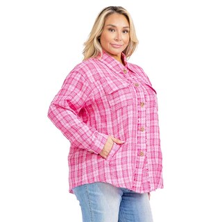 Foto 2 | Foto 2 | Camisa Manga Larga Roman Fashion para Mujer