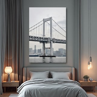 Foto 1 | Foto 1 | Cuadro Decorativo Abstracto 120x160cm Golden Gate