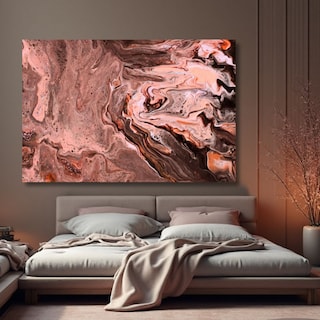 Foto 1 | Foto 1 | Cuadro Decorativo Abstracto 120x160cm Rio Bronce
