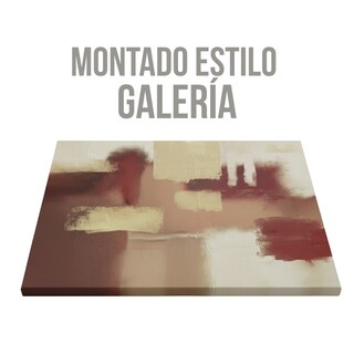 Foto 3 | Foto 3 | Cuadro Decorativo Abstracto 120x160cm Silueta Azul