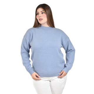 Foto 5 | Foto 5 | Suéter Azul Roman Fashion para Mujer