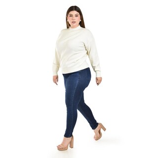 Foto 2 | Foto 2 | Suéter Beige Roman Fashion para Mujer