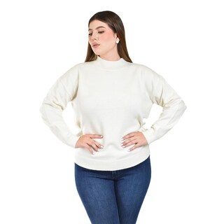 Foto 4 | Foto 4 | Suéter Beige Roman Fashion para Mujer