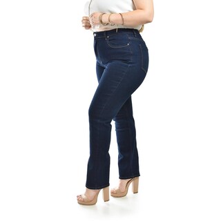 Foto 3 | Foto 3 | Jeans Straight Fit Roman Fashion para Mujer