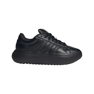 Foto 1 | Foto 1 | Tenis Adidas Grand Court Platforma Adidas Negro Mujer