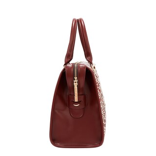 Foto 4 | Foto 4 | Bolsa Boston Nicole Lee En Corte Láser Y Pedrería