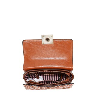 Foto 2 | Foto 2 | Bolsa Shoulder Nicole Lee En Relieve Y Correa De Cadena