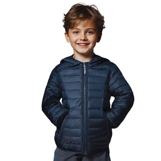 Foto 1 | Foto 1 | Chamarra Jhony Navy Blue Abrigadora con Capucha Térmica Invernal para Niño
