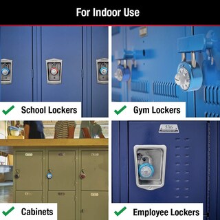 Foto 3 | Foto 3 | Locker Lock Master Lock 1561dast Combo 48 Mm Metal - Venta Internacional.