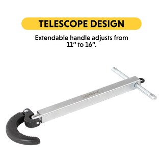 Foto 6 | Foto 6 | Llave General Tools 140xl Telescópica Con Mordaza De 28 A 41 Cm - Venta Internacional.
