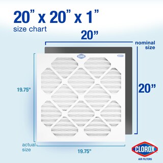 Foto 2 | Foto 2 | Filtro De Aire Clorox 51x51x3 Cm Merv 13 Plisado Paquete De 4 - Venta Internacional.