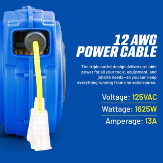 Foto 2 | Foto 2 | Bobina De Cable De Extensión Goodyear  12 Awg  12 M  Sjtow  Grifo Led - Venta Internacional.