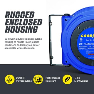 Foto 5 | Foto 5 | Bobina De Cable De Extensión Goodyear  12 Awg  12 M  Sjtow  Grifo Led - Venta Internacional.