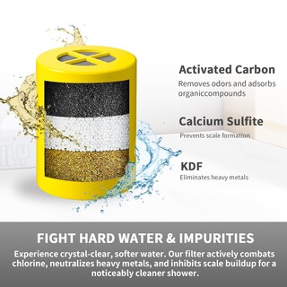Foto 3 | Foto 3 | Filtro De Agua Blotms De Repuesto Para Sistemas De Ducha Afina Paquete De 1 - Venta Internacional.
