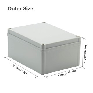 Foto 4 | Foto 4 | Caja De Conexiones De Plástico Inkbird Ip67 A Prueba De Polvo 20 X 15 X 10 Cm - Venta Internacional.