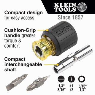 Foto 6 | Foto 6 | Destornillador/destornillador Multibroca Klein Tools 32476 5 En 1 - Venta Internacional.